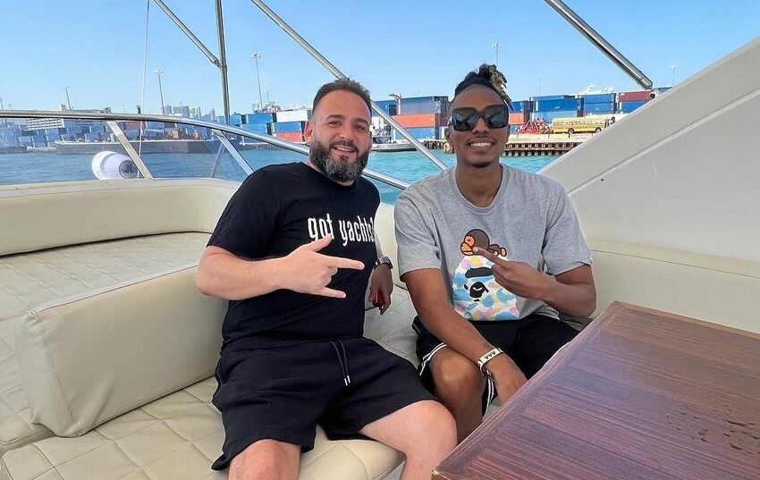 Stars on our yacht – SAYMYNAME